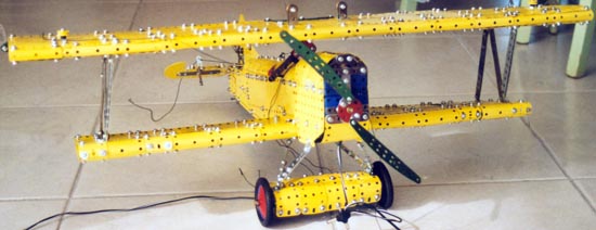 meccano fokker avion