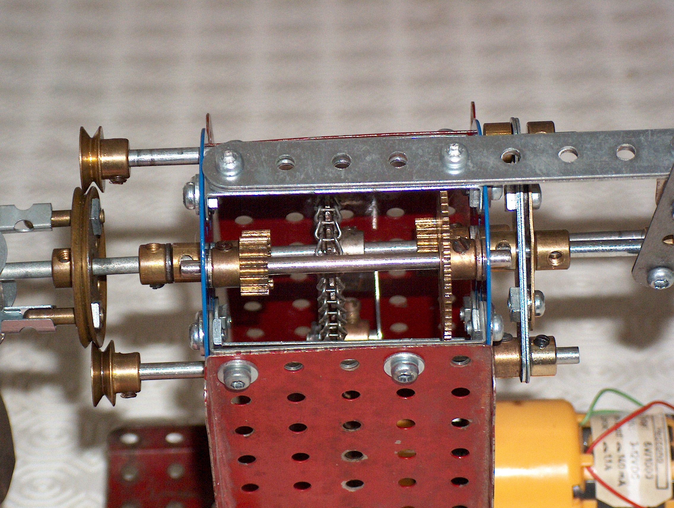 meccano h�lice pas variable pitch