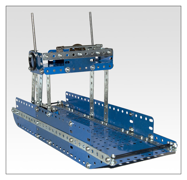 meccano bac pour voitures