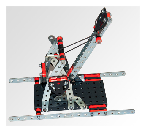 Meccano catapulte